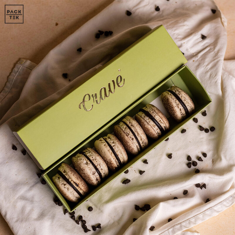 macaroon box manufacturer, packtek packaging